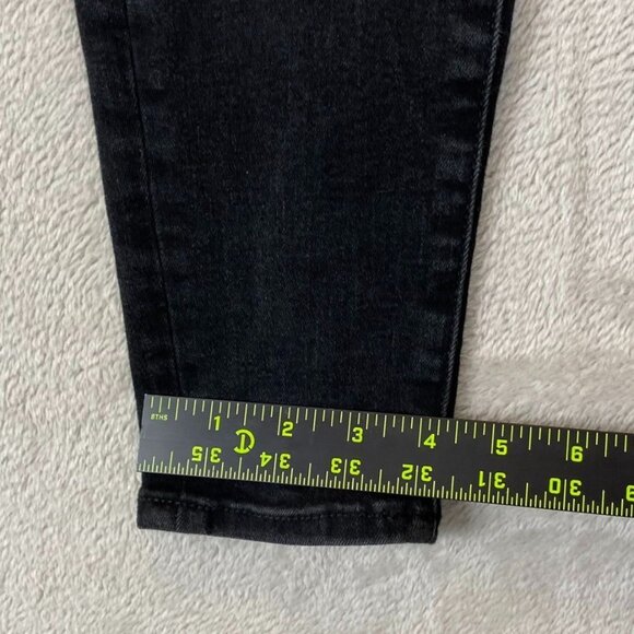 American Eagle Woman's Jegging Jeans Size 6 Regular Next Level Stretch Black - Picture 4 of 16